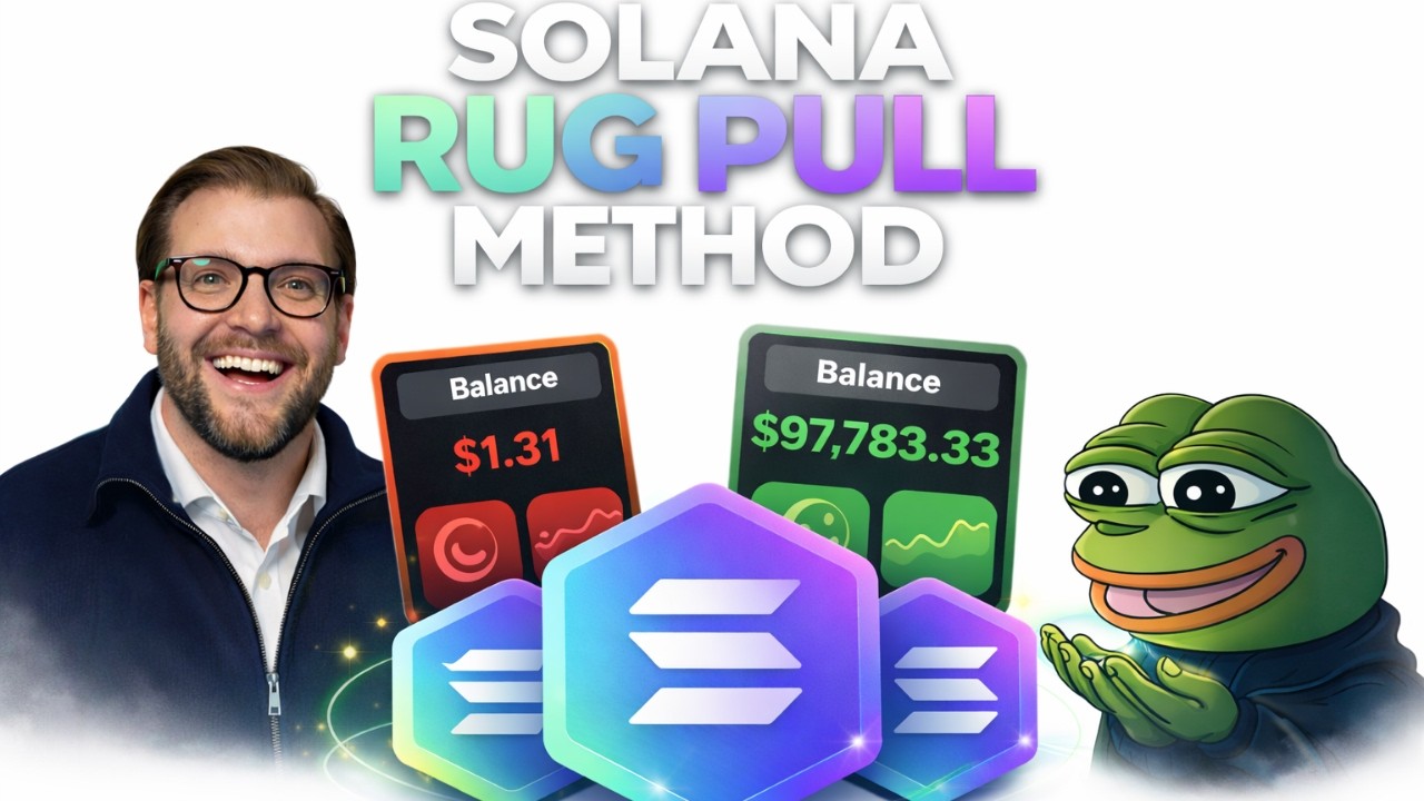 Rug Pull : How To Launch a Solana Meme Coin (With Live Proof)