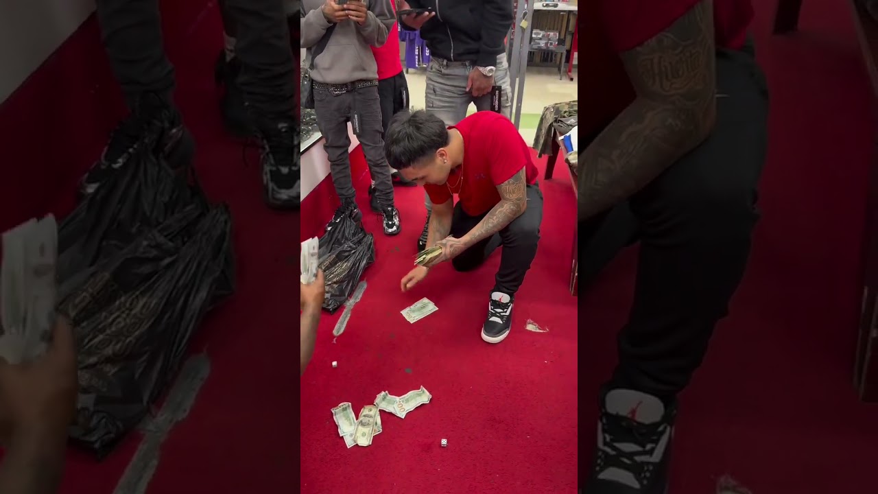 Hustle cartel meets fan with big money at big t for epic dice battle #shorts