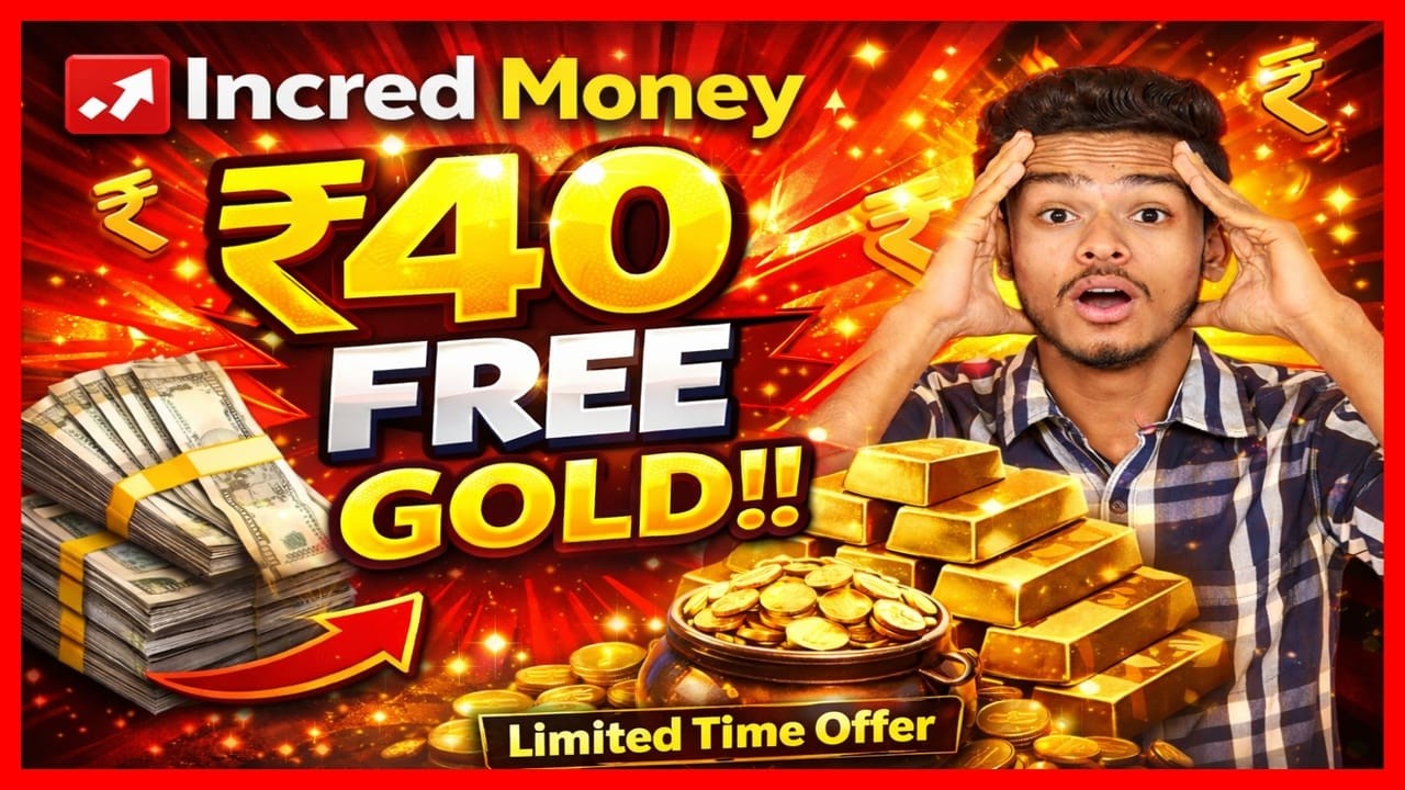 ( Expired )** Incred Money Free Gold & Silver Offer || Get Free Gold & Silver from INCRED Money App
