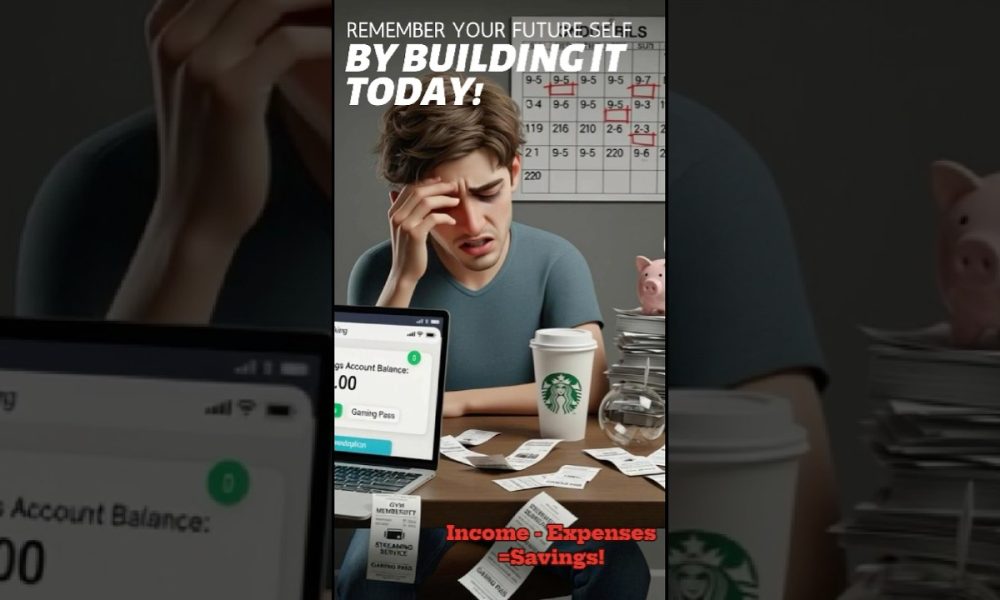 Financial Literacy Tip 101: Your Future Self Is Tired of Your Spending Habits