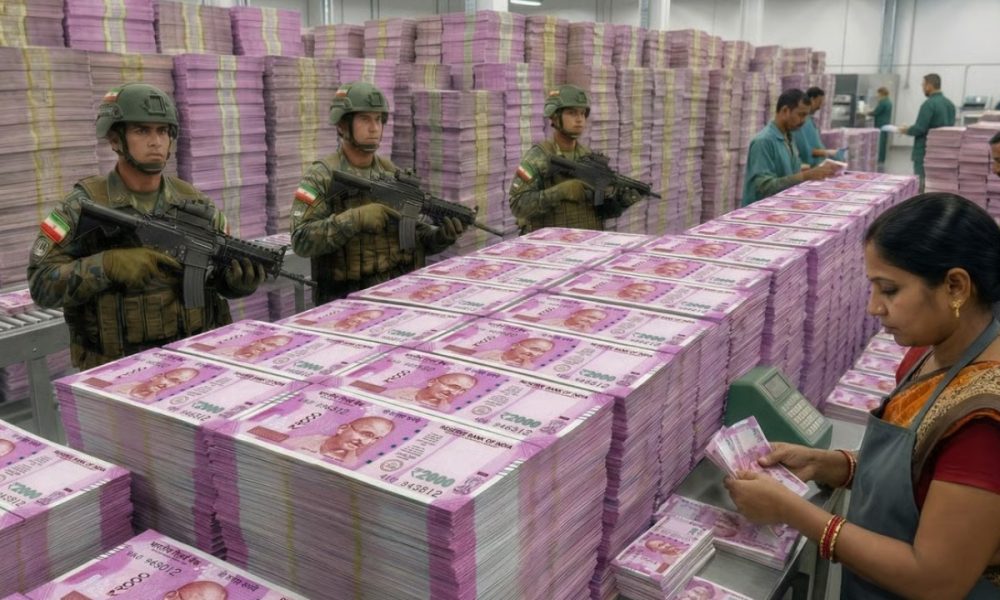 Inside the India Money Factory: Printing 17 Languages on Every Note (Full Process)
