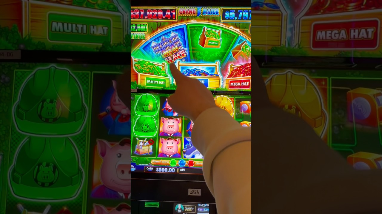 The BRAND NEW huff n puff! #gambling #casino #money #comedy #slots