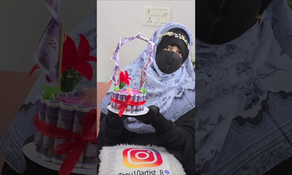 Money bouquet idea for Eid / money bouquet tutorial step by step #ytshorts #shorts #support #craft