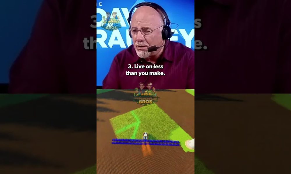 Do these 5 things to become a millionaire..!! #finance #daveramsey #money