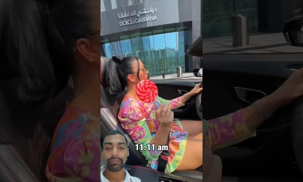 She Always Drives Luxury #dubai #lifestyle #shopping #money #rollsroyce #bts #fyp #viral #shorts