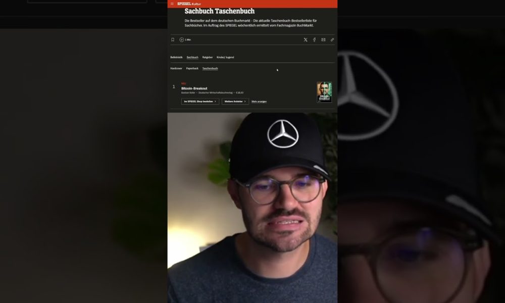 Spiegel Bestseller Nr.1 mit BITCOIN Buch! DANKE!