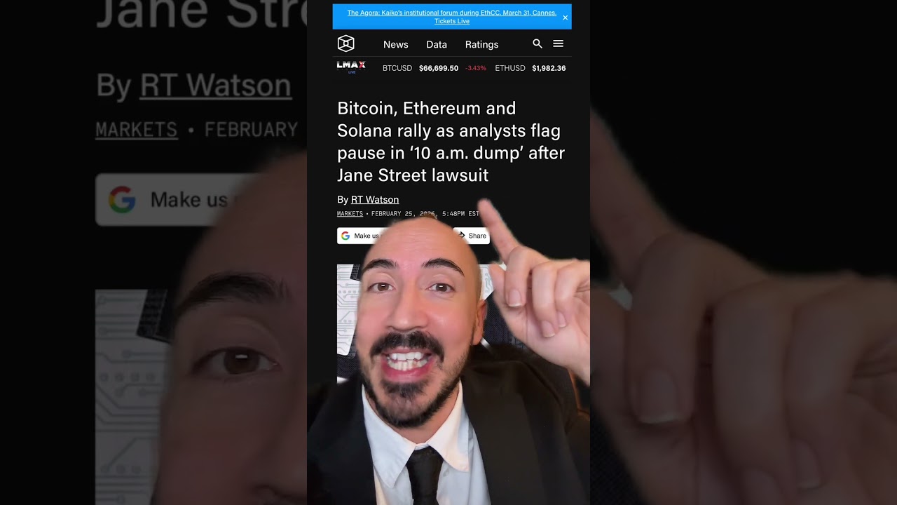 Bitcoin Manipulation EXPOSED