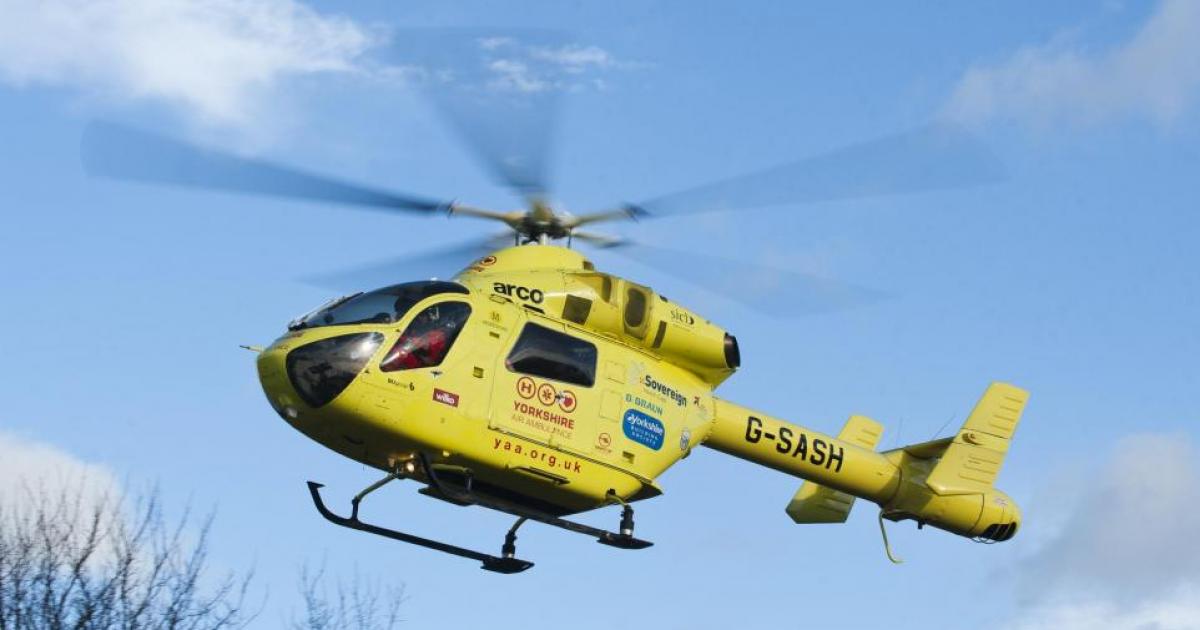 A658 closed and one taken to hospital in air ambulance