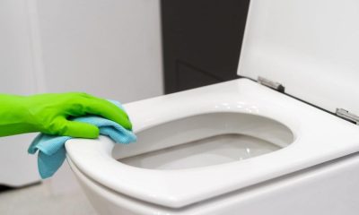 How to remove tough yellow toilet seat stains with 65p hack