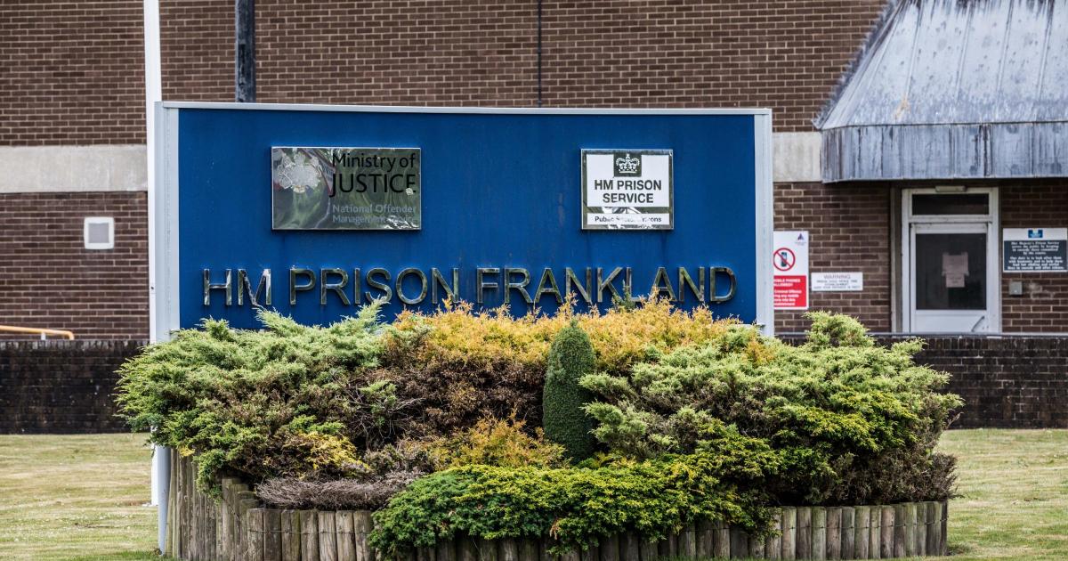 HMP Frankland prisoner found dead 'slumped on bed'