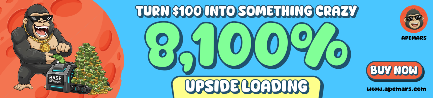 Altcoin Traders Are Turning to APEMARS Best Altcoins to Invest With 8,100% ROI After Missing Ethereum and XRP’s Initial Days