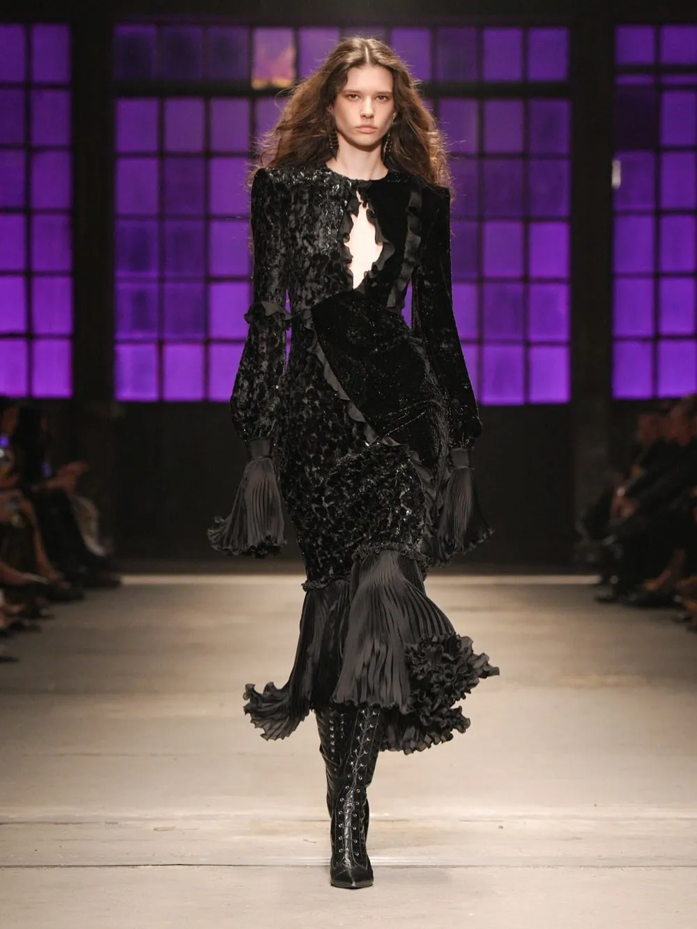 2 On The Scene At Roberto Cavalli Fall 2026 In Milan Olandria Megan Thee Stallion Coco Jones Didi Stone And More In Animal Prints Sheer Lace And Feathered Gowns