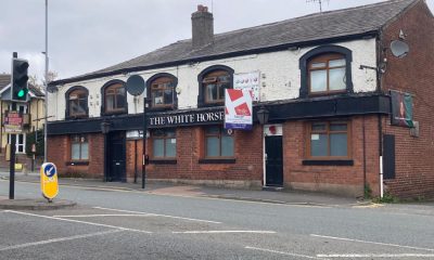 The White Horse Pub Kearsley targeted in suspected hate crime