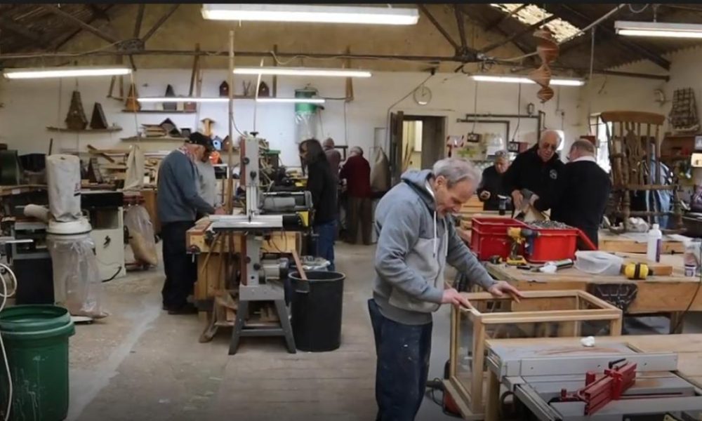 How shipping containers can help men beat loneliness and connect