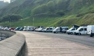 Outcry at overnight parking ban for campervans on North Yorks coast