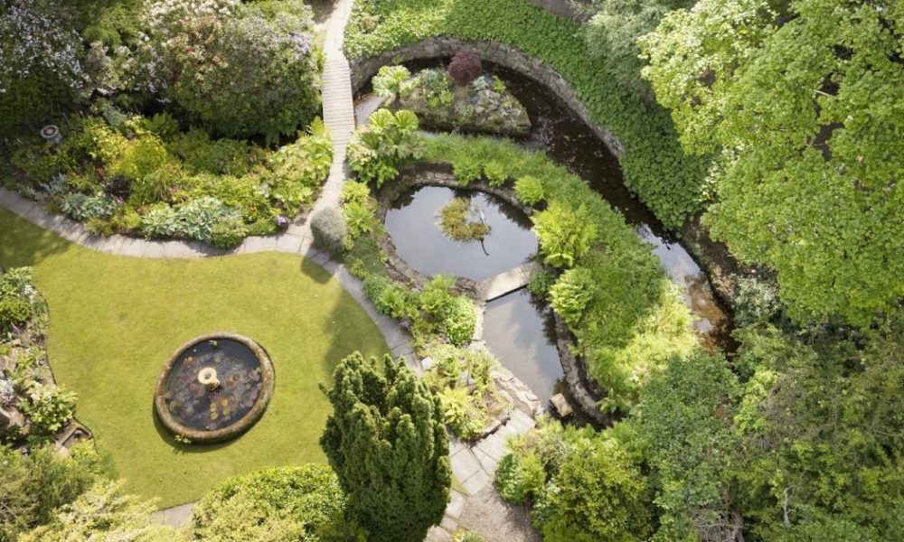 Springtime at Grade II listed Tudor Croft Garden in Guisborough