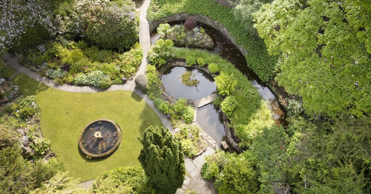 Springtime at Grade II listed Tudor Croft Garden in Guisborough