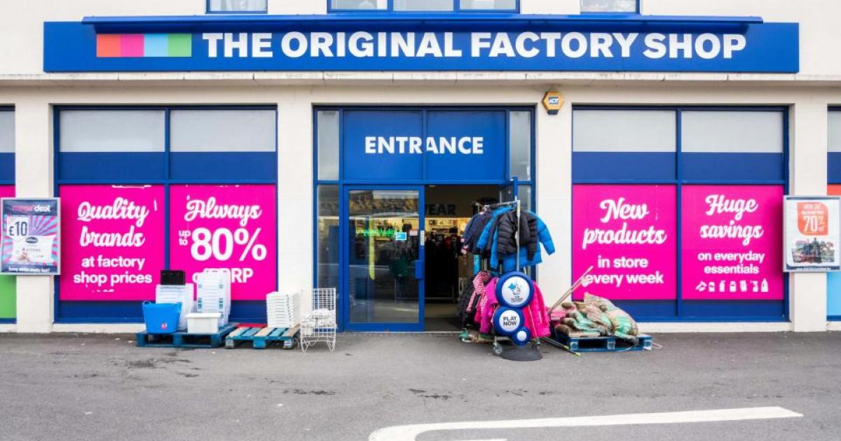 Original Factory Shop announces closing down sales