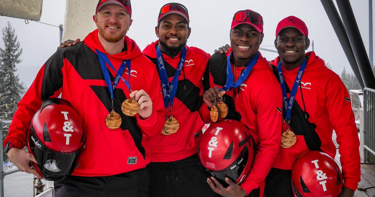 Harrogate man captains Trinidad and Tobago bobsleigh team