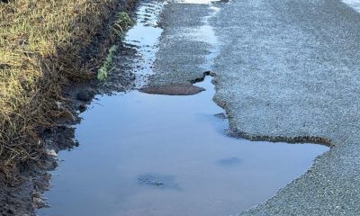York driver warns of 'potholes and craters' on this road