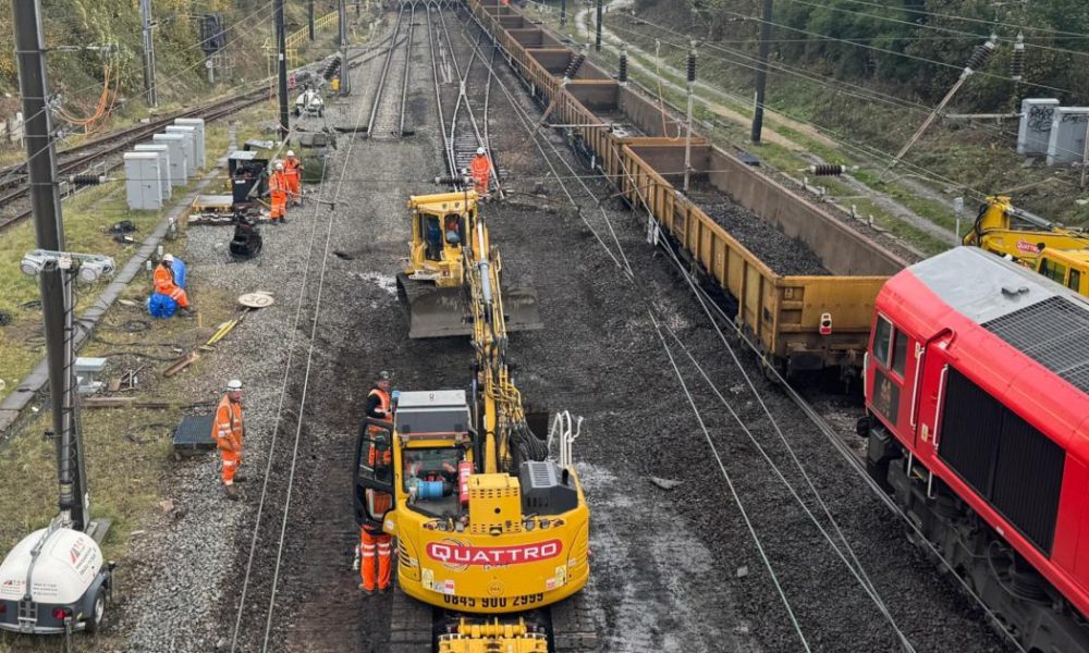 Disruption to travel along East Coast Main Line in March