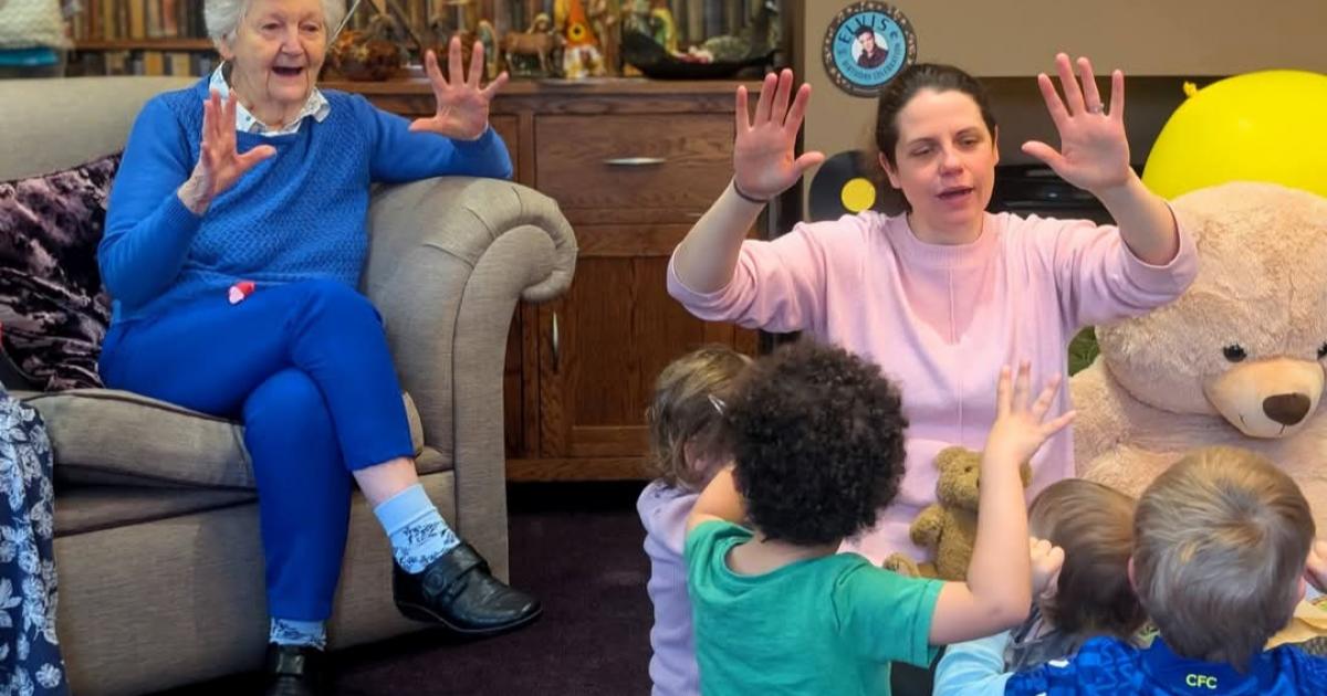 Leeming Bar home and nursery mark International Hugging Day