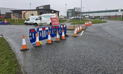 Puddlers Corner in Consett to reopen after burst water pipe shut road