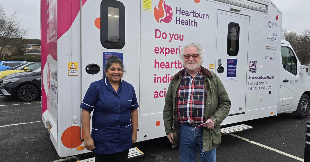 Darlington man backs oesophageal Cancer Research UK trial