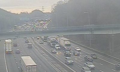 Delays on M60 near Prestwich after six-car pile-up