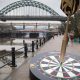 Why a giant dart was seen in Newcastle on Wednesday