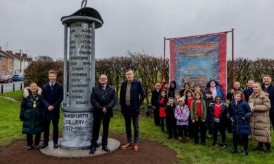 Ferryhill sculpture Miner's Lamp celebrates mining heritage