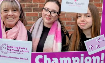 Bolton Hospice support helps grieving family pull through