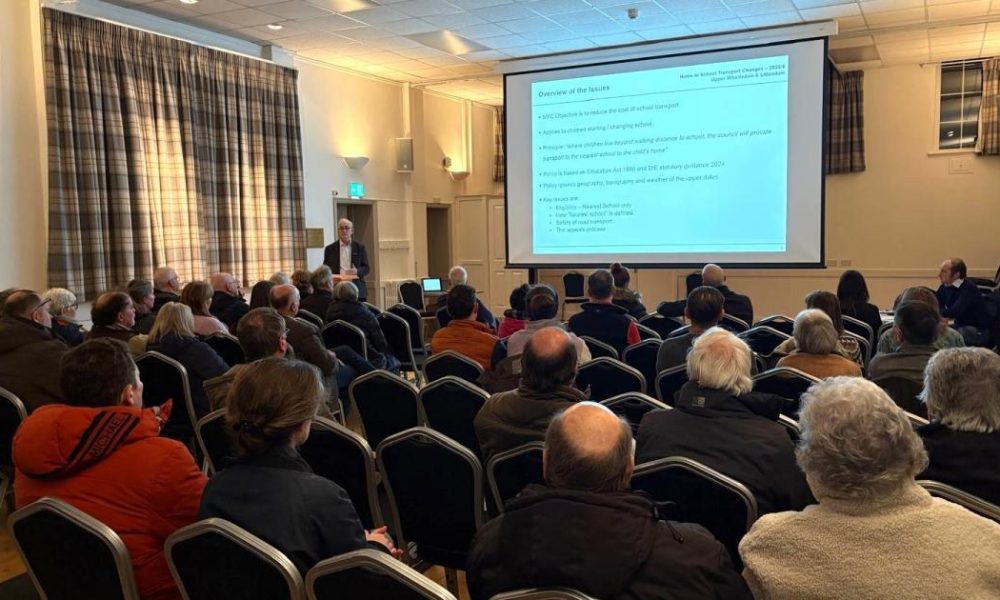 Dales meeting: anger over changes to home-to-school transport