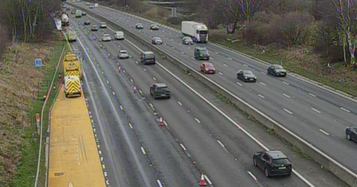 M62 carriageway to close completely for 'emergency repairs'