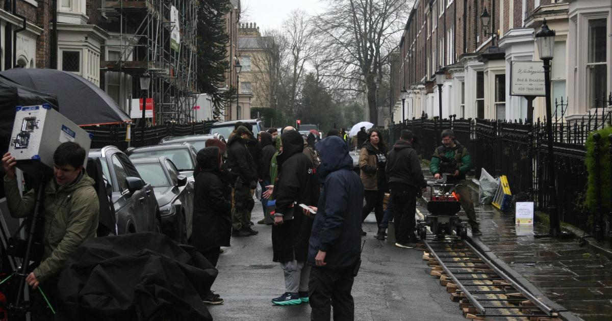 Thriller Scorn being filmed in York starring Adria Arjona