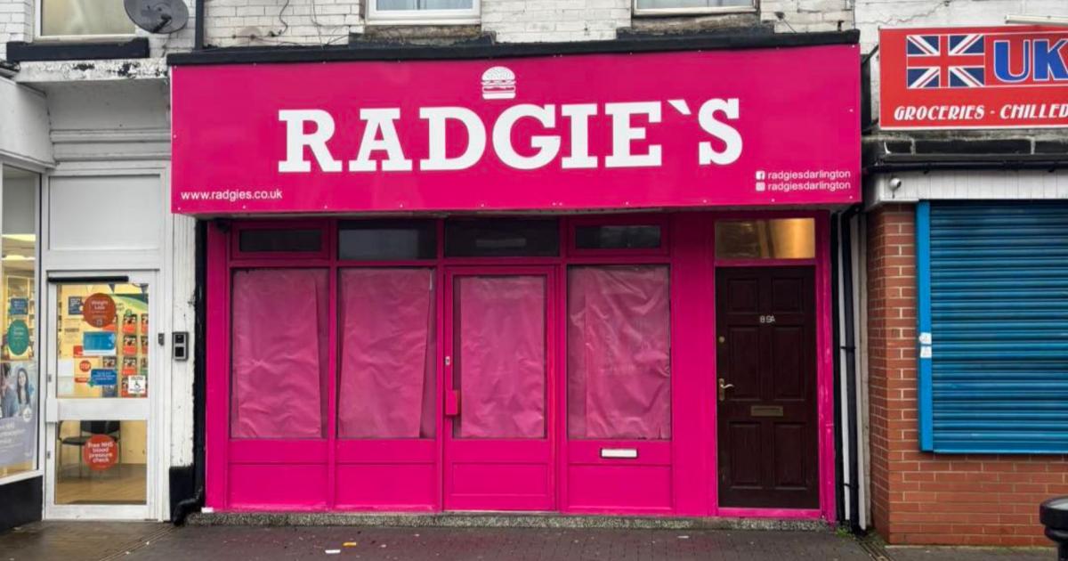 Radgie's set to open its doors on Friday in Darlington