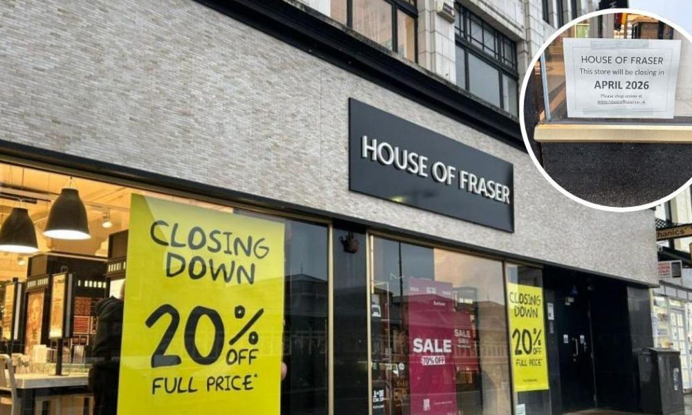 Darlington House of Fraser store to close in April