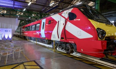 CrossCountry unveils new refurbished Voyager train