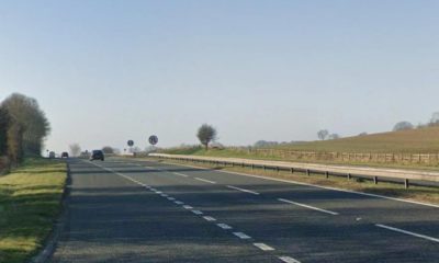 Cab of fertiliser wagon bursts into flames on A19 near Osmotherley