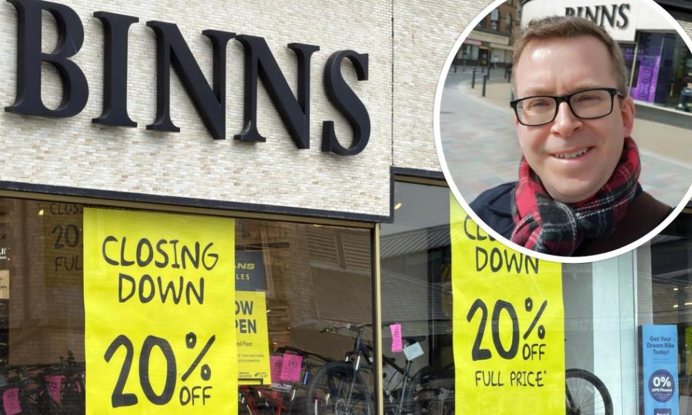Retail expert talks 'sadness' over Darlington Binns closure