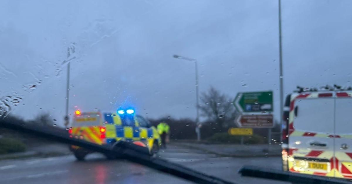 Two people in hospital after York outer ring road crash