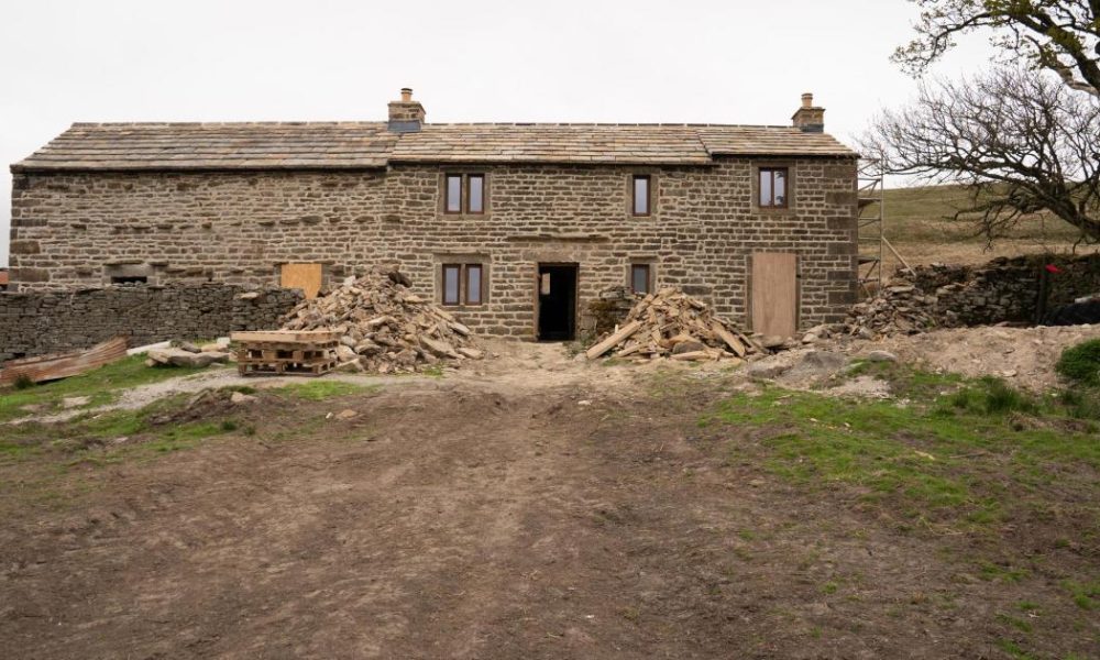 Inside Anty Johns the remote location of Our Yorkshire Farm