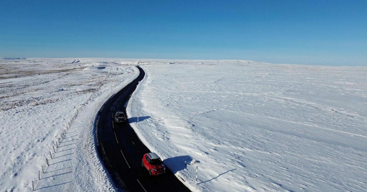 Pictures as Weardale wakes to snow amid Arctic blast
