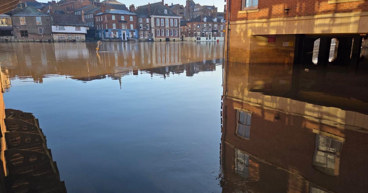 Flood warning and alert in place for York city centre