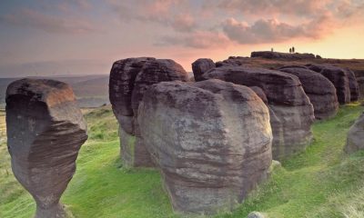 Bridestones Moor, Todmorden at centre of Wuthering Heights