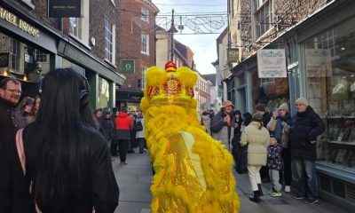 Video - Chinese New Year celebration outside York Minster