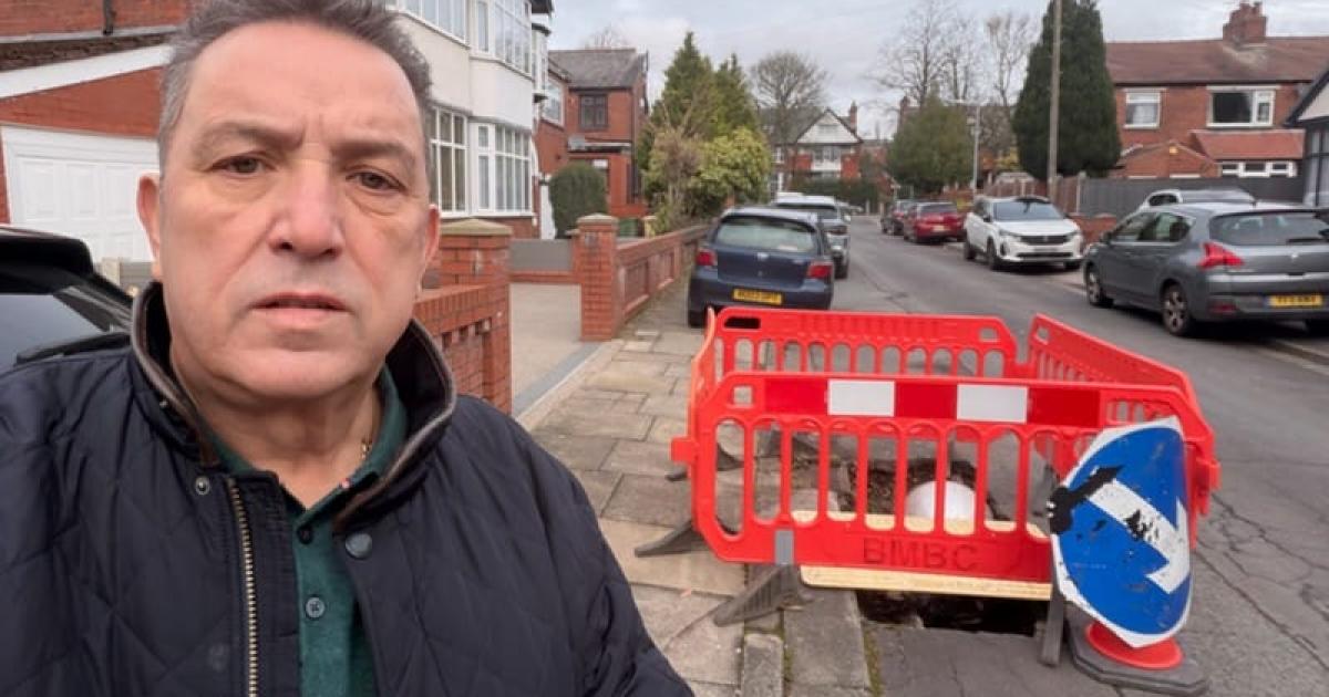 Unfixed Bolton pothole has been re-damaged by assessment