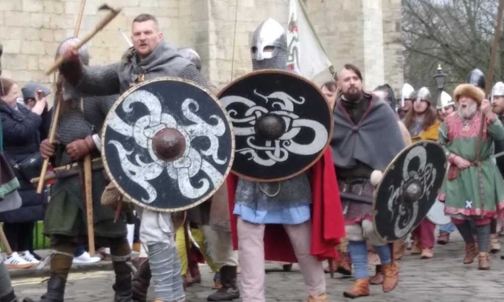 Thousands watch Jorvik Viking Festival 2026's climax