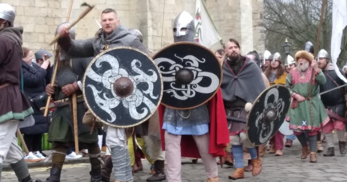 Thousands watch Jorvik Viking Festival 2026's climax