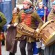 Vikings and Saxons march together before Battle for York